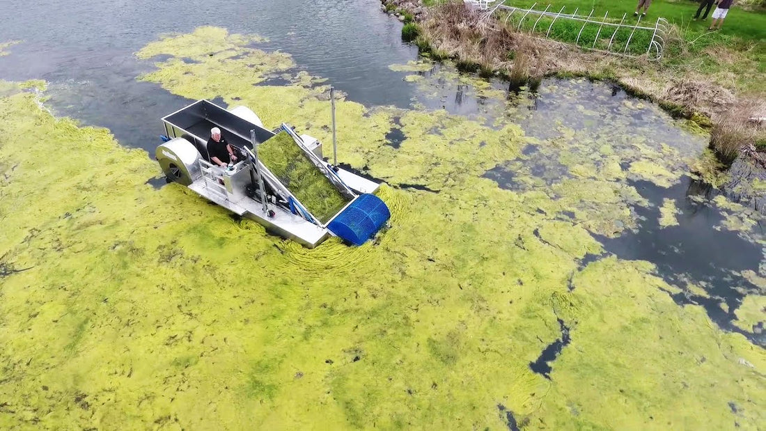 Pond Cleaning Machine - All that you have to know about it – Goodbye to  Muck & Weeds